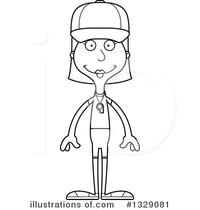 Royalty-Free (RF) White Woman Clipart Illustration by Cory Thoman - Stock Sample #1329081