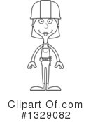 White Woman Clipart #1329082 by Cory Thoman