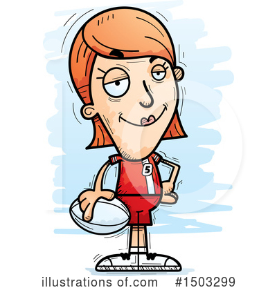 Royalty-Free (RF) White Woman Clipart Illustration by Cory Thoman - Stock Sample #1503299