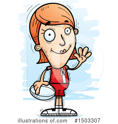 Royalty-Free (RF) White Woman Clipart Illustration by Cory Thoman - Stock Sample #1503307