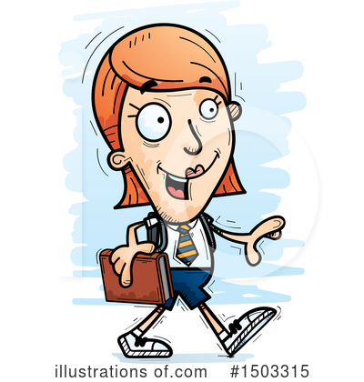 Royalty-Free (RF) White Woman Clipart Illustration by Cory Thoman - Stock Sample #1503315