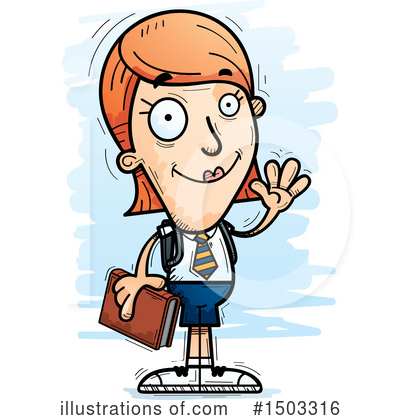 Royalty-Free (RF) White Woman Clipart Illustration by Cory Thoman - Stock Sample #1503316