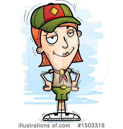 Royalty-Free (RF) White Woman Clipart Illustration by Cory Thoman - Stock Sample #1503318