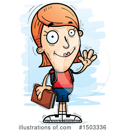 Royalty-Free (RF) White Woman Clipart Illustration by Cory Thoman - Stock Sample #1503336