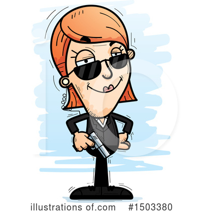 Royalty-Free (RF) White Woman Clipart Illustration by Cory Thoman - Stock Sample #1503380