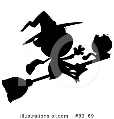 Witchs Cat Clipart #83169 by Hit Toon