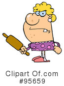 Wife Clipart #95659 by Hit Toon