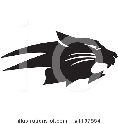 Royalty-Free (RF) Wild Cat Clipart Illustration by Johnny Sajem - Stock Sample #1197554