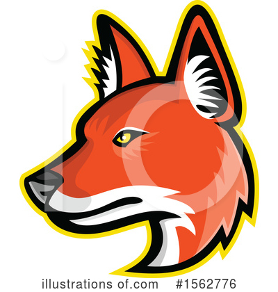 Royalty-Free (RF) Wild Dog Clipart Illustration by patrimonio - Stock Sample #1562776