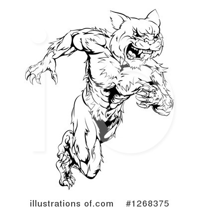 Royalty-Free (RF) Wildcat Clipart Illustration by AtStockIllustration - Stock Sample #1268375