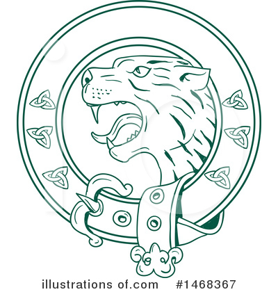 Royalty-Free (RF) Wildcat Clipart Illustration by patrimonio - Stock Sample #1468367