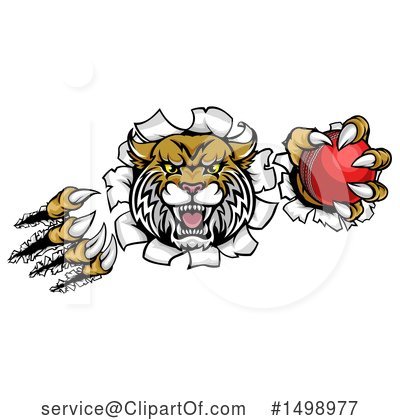Royalty-Free (RF) Wildcat Clipart Illustration by AtStockIllustration - Stock Sample #1498977