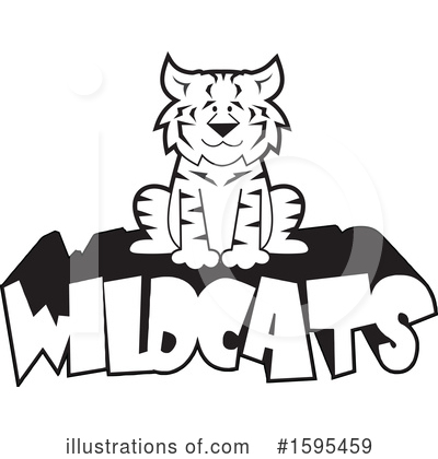 Royalty-Free (RF) Wildcat Clipart Illustration by Johnny Sajem - Stock Sample #1595459
