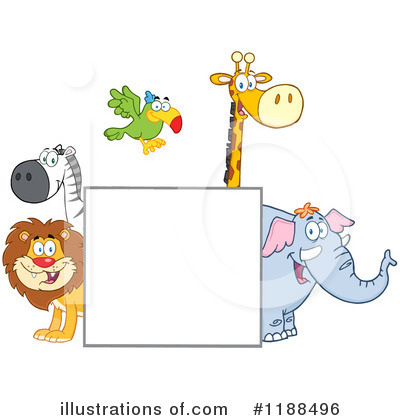 Giraffe Clipart #1188496 by Hit Toon