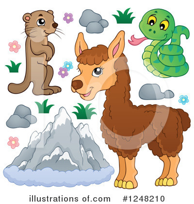 Llama Clipart #1248210 by visekart