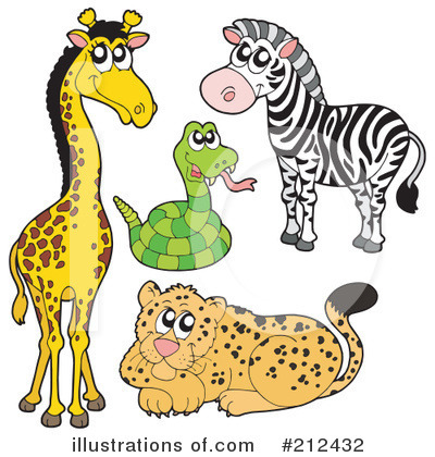 Royalty-Free (RF) Wildlife Clipart Illustration by visekart - Stock Sample #212432