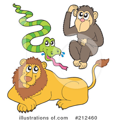 Royalty-Free (RF) Wildlife Clipart Illustration by visekart - Stock Sample #212460