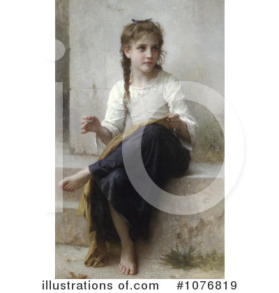 Royalty-Free (RF) William Adolphe Bouguereau Clipart Illustration by JVPD - Stock Sample #1076819
