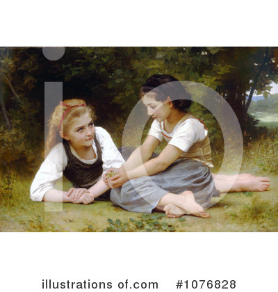 Royalty-Free (RF) William Adolphe Bouguereau Clipart Illustration by JVPD - Stock Sample #1076828