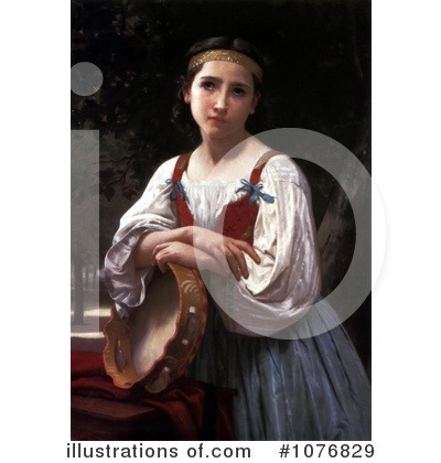 Royalty-Free (RF) William Adolphe Bouguereau Clipart Illustration by JVPD - Stock Sample #1076829