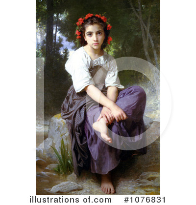 Royalty-Free (RF) William Adolphe Bouguereau Clipart Illustration by JVPD - Stock Sample #1076831