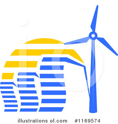 Royalty-Free (RF) Wind Energy Clipart Illustration by Vector Tradition SM - Stock Sample #1169574