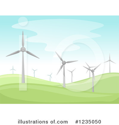 Windmill Clipart #1235050 by BNP Design Studio