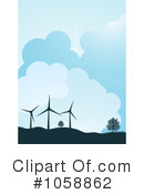Wind Turbine Clipart #1058862 by elaineitalia
