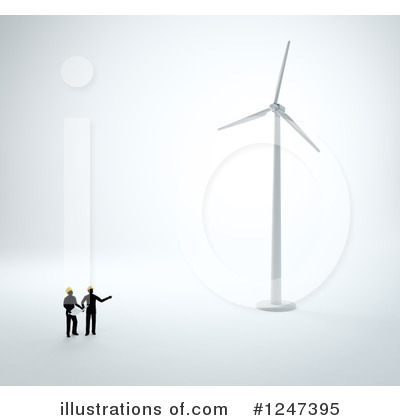 Royalty-Free (RF) Wind Turbine Clipart Illustration by Mopic - Stock Sample #1247395
