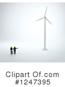 Wind Turbine Clipart #1247395 by Mopic