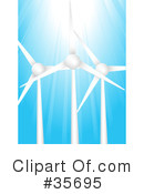 Wind Turbine Clipart #35695 by elaineitalia