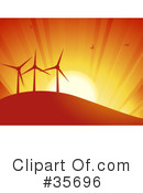 Wind Turbine Clipart #35696 by elaineitalia