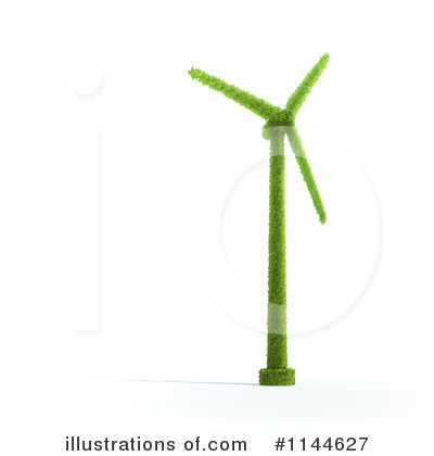 Wind Turbine Clipart #1144627 by Mopic