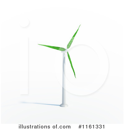 Royalty-Free (RF) Windmill Clipart Illustration by Mopic - Stock Sample #1161331