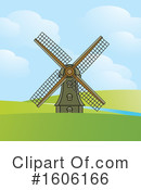 Windmill Clipart #1606166 by Lal Perera
