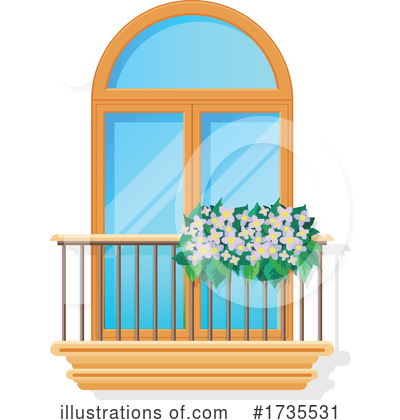 Royalty-Free (RF) Window Clipart Illustration by Vector Tradition SM - Stock Sample #1735531