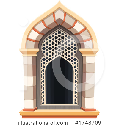 Royalty-Free (RF) Window Clipart Illustration by Vector Tradition SM - Stock Sample #1748709