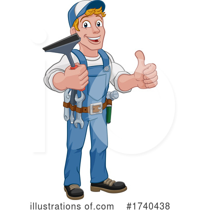 Worker Clipart #1740438 by AtStockIllustration