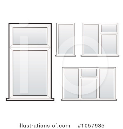 Royalty-Free (RF) Windows Clipart Illustration by michaeltravers - Stock Sample #1057935