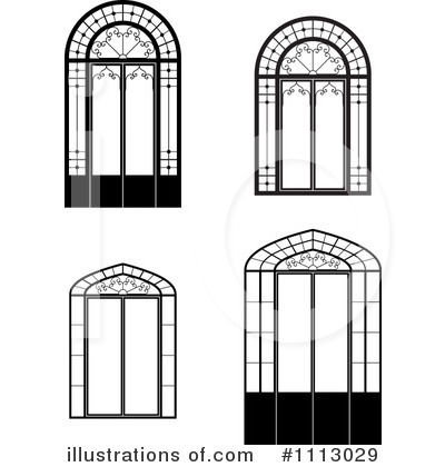 Royalty-Free (RF) Windows Clipart Illustration by Frisko - Stock Sample #1113029