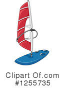 Windsurfing Clipart #1255735 by BNP Design Studio