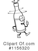 Wine Bottle Clipart #1156320 by Cory Thoman