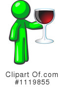 Wine Clipart #1119855 by Leo Blanchette