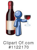 Wine Clipart #1122170 by Leo Blanchette