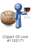 Wine Clipart #1122171 by Leo Blanchette