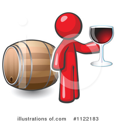 Red Design Mascot Clipart #1122183 by Leo Blanchette