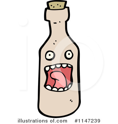 Royalty-Free (RF) Wine Clipart Illustration by lineartestpilot - Stock Sample #1147239