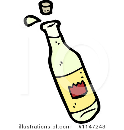 Royalty-Free (RF) Wine Clipart Illustration by lineartestpilot - Stock Sample #1147243