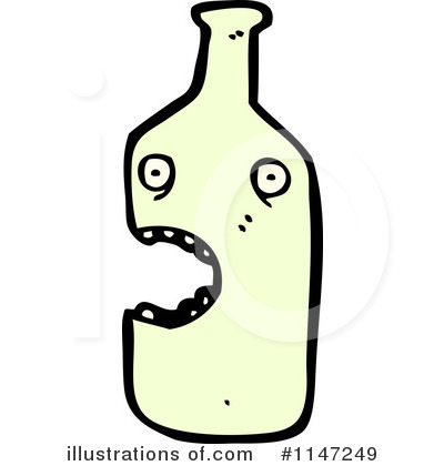 Royalty-Free (RF) Wine Clipart Illustration by lineartestpilot - Stock Sample #1147249