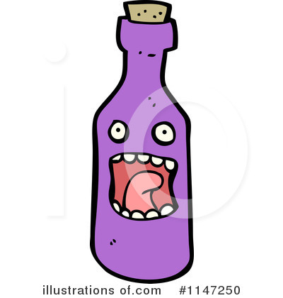 Royalty-Free (RF) Wine Clipart Illustration by lineartestpilot - Stock Sample #1147250